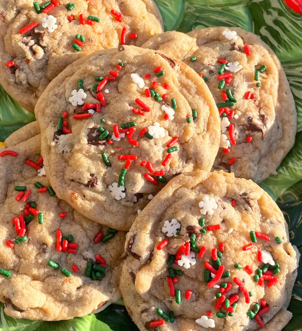 Santa’s Chocolate Chip Cookies