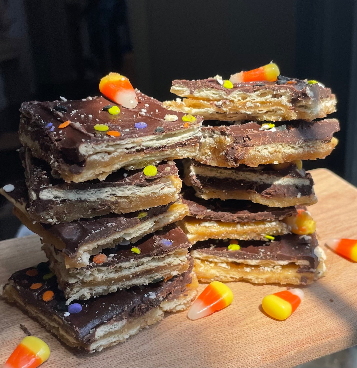 Halloween Toffee Bark Kit