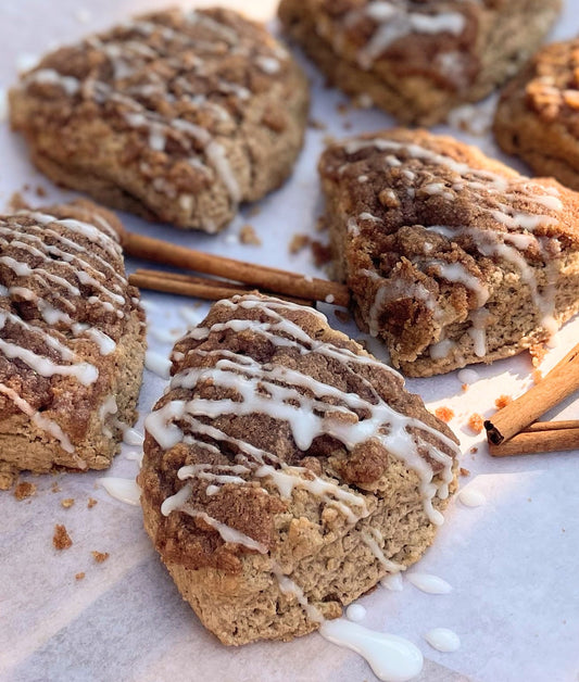 Cinnamon Crumble Scones