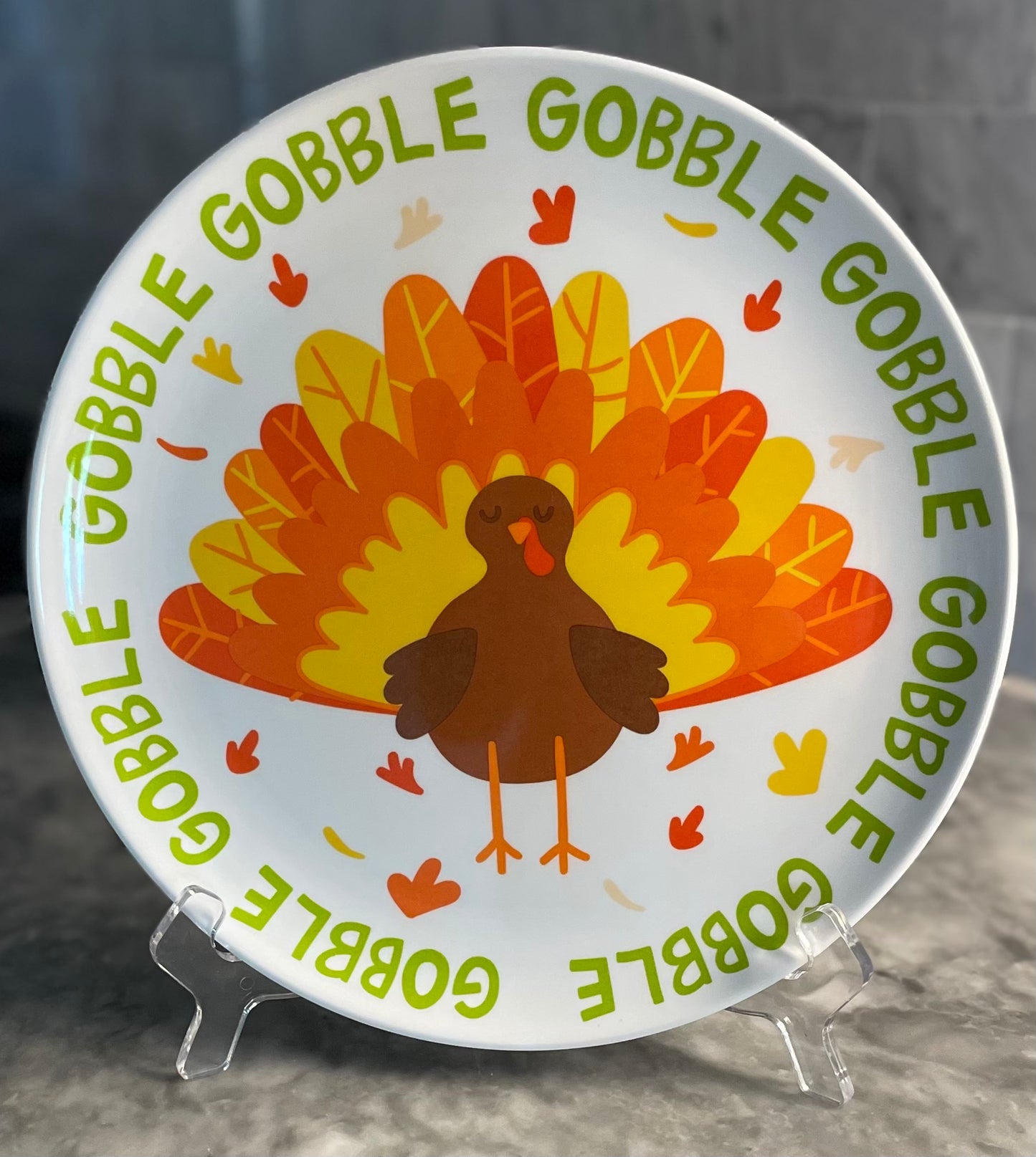 Thanksgiving plate