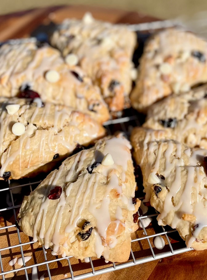 White Chocolate Cranberry Scones Kit